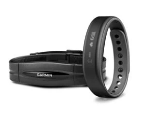 Garmin vivosmart HR Aktivitäts-Tracker large grau