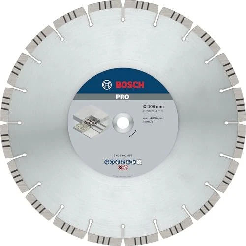 Bosch Professional Best for Concrete Diamanttrennscheibe, 400x3.2x20mm, 1 Stück