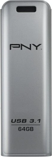 PNY Elite Steel 3.1 64GB, USB-A, USB 3.2 Gen 1×1