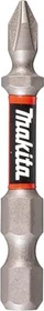 Makita Impact Premier Kreuzschlitz Bit 1/4", PH1x50mm, 2 Stück