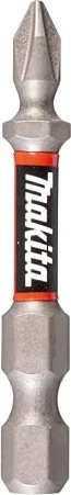 Makita Impact Premier Kreuzschlitz Bit 1/4", PH1x50mm, 2 Stück