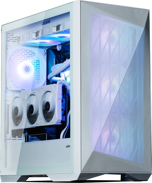 Zalman Z9 Iceberg MS_WHITE, weiß, Glasfenster