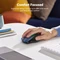 Ugreen MU006 Ergonomic 2.4G Wireless Mouse, blau/schwarz, USB Vorschaubild