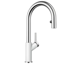 Blanco Carena-S Vario HD silgranitweiß/chrom