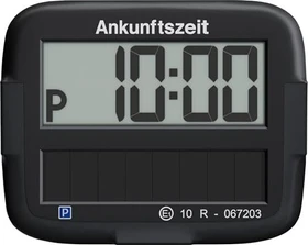Needit Park Micro Solar Parkscheibe schwarz