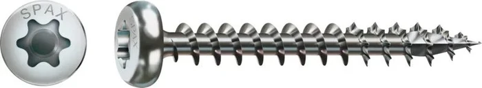 Spax Edelstahl rostfrei A2 4CUT T-STAR plus T15 Universalschraube, 3.5x20mm, 200 Stück