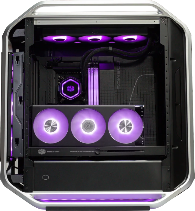 Cooler Master Cosmos Alpha, Glasfenster