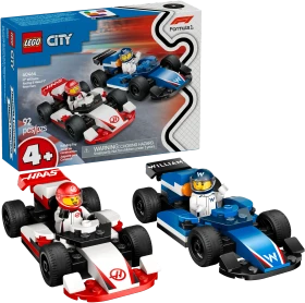 LEGO City - Williams Racing und Haas F1 Rennautos