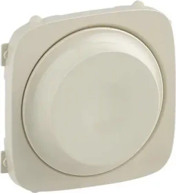 Legrand Valena Allure Abdeckung für Drehdimmer, mandelweiß