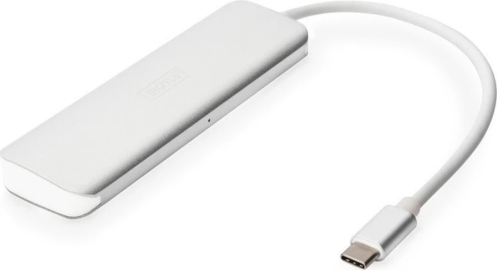 Digitus USB-Hub, 4x USB-A 3.0, USB-C 3.0 [Stecker]