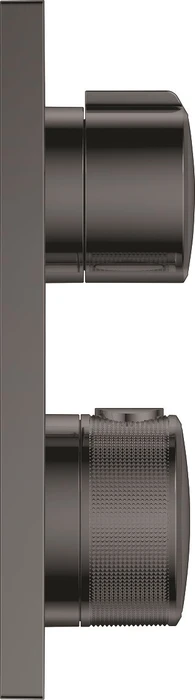 Grohe Allure Unterputz-Thermostat mit 1 Absperrventil hard graphite