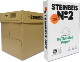 Steinbeis No. 2 Trend White ReThinking Universalpapier weiß, A4, 80g/m², 2500 Blatt