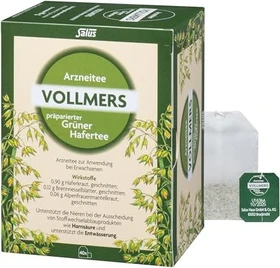 Salus Vollmers Grüner Hafertee Beutel, 40 Stück