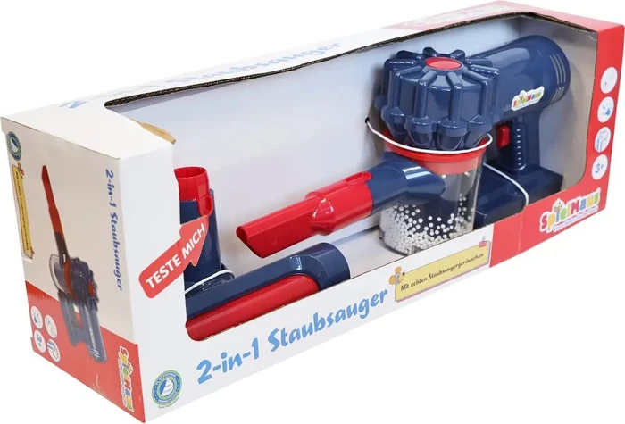 SpielMaus 2in1 Stabstaubsauger mit Sound