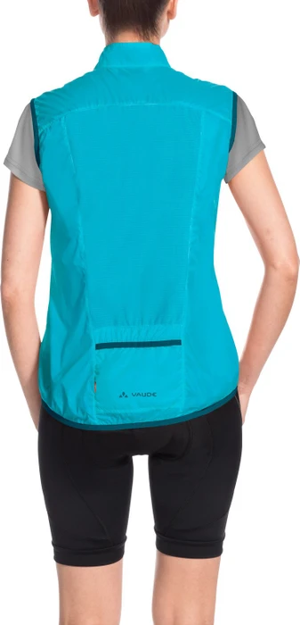 Vaude Air III Fahrradweste cyan (Damen)