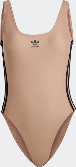adidas Adicolor 3-Streifen Badeanzug clay strata/white (Damen)