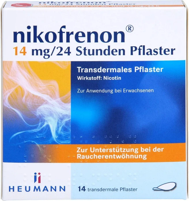 Heumann Nikofrenon 14mg/24 Stunden Pflaster
