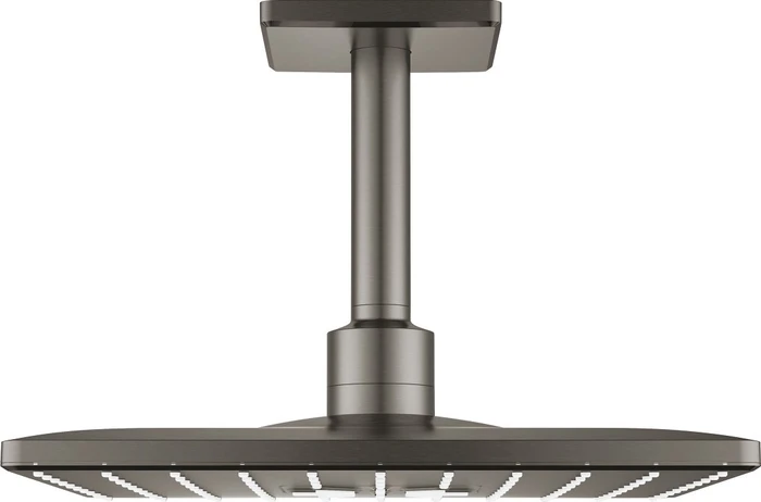 Grohe Rainshower SmartActive 310 Cube Kopfbrause Deckenauslass hard graphite gebürstet