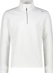 CMP Grit Tech Fleece Funktionsshirt langarm bianco/antracite (Herren)