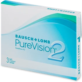 Bausch&Lomb PureVision 2 HD, +2.25 Dioptrien, 3 Stück