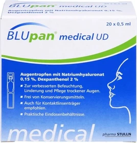 Blupan Medical UD Augentropfen, 10ml (20x 0.5ml)