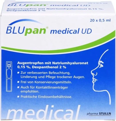 Blupan Medical UD Augentropfen, 10ml (20x 0.5ml)