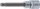 BGS technic Innensechskant Steckschlüssel 1/2", 7x100mm (4262)