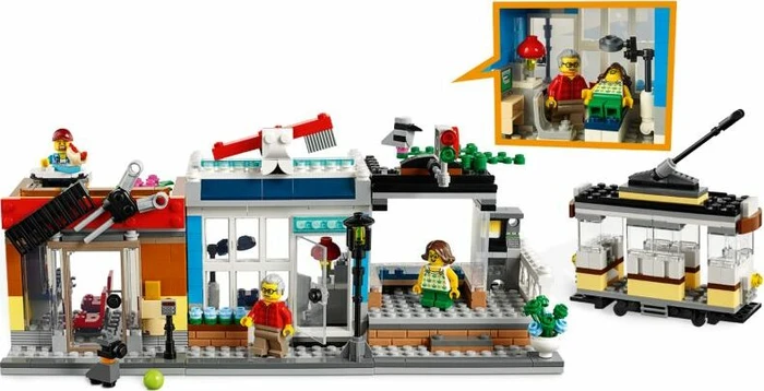 LEGO Creator 3in1 - Stadthaus mit Zoohandlung & Café