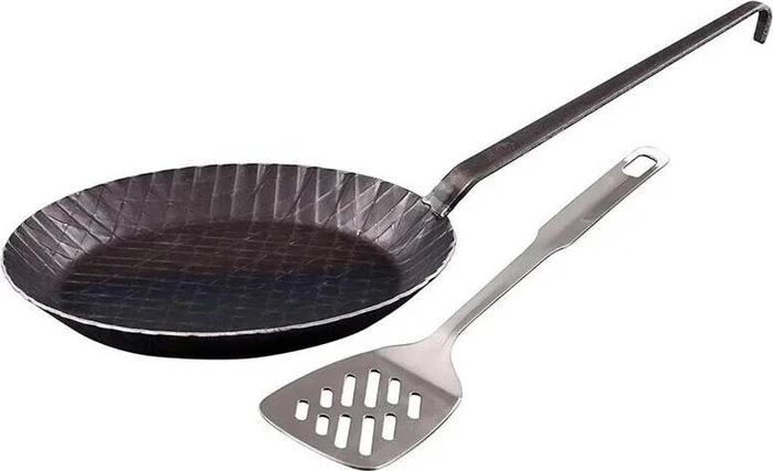 Gräwe Iron-Pro Bratpfanne mit Hakenstiel
