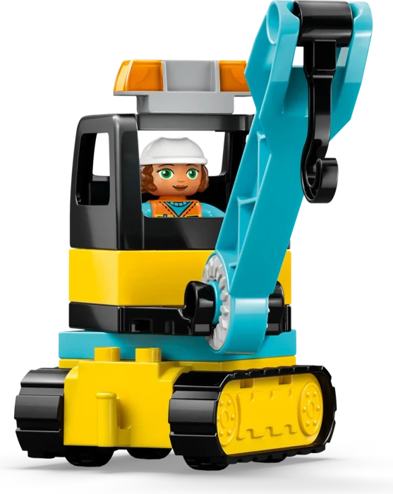 LEGO DUPLO - Baustelle mit Baufahrzeugen 3-in-1-Set