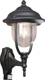 Konstsmide Parma 24cm Sensor Wandleuchte schwarz
