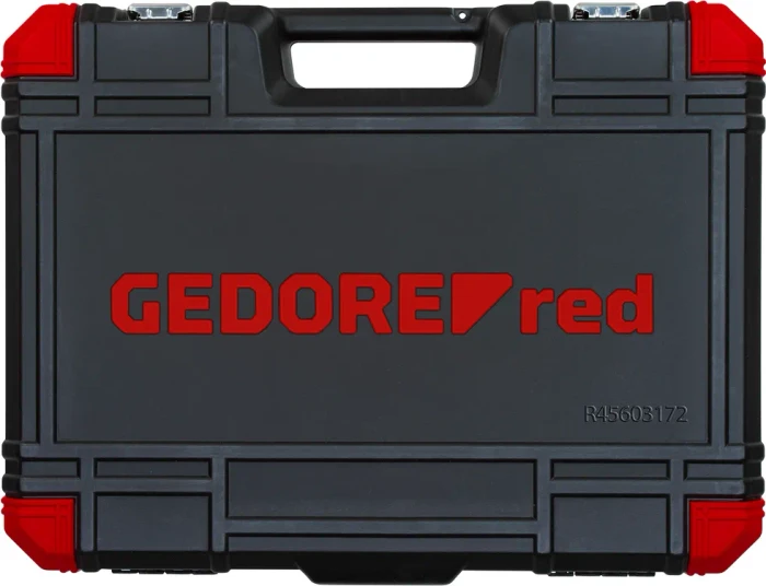 Gedore red R45603172 Steckschlüsselsatz inkl. Koffer, 172-tlg.