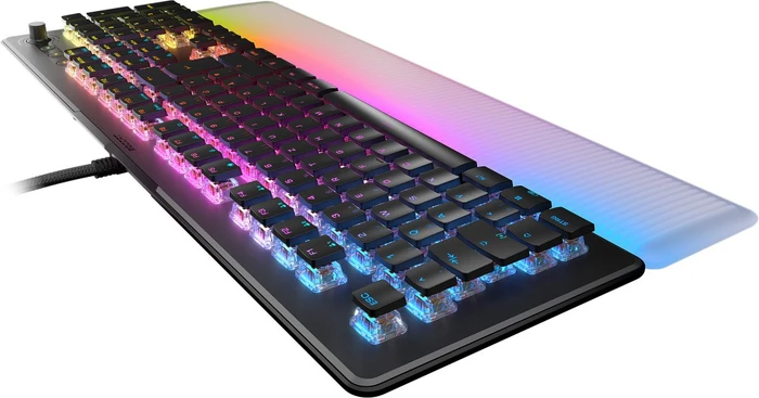 Roccat Vulcan II Max, LEDs RGB, schwarz, TITAN II OPTICAL RED, USB, FR