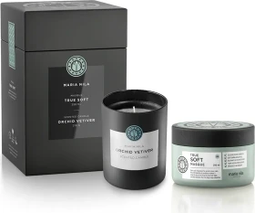 Maria Nila Haarmaske 250ml + Duftkerze 210g Geschenkset