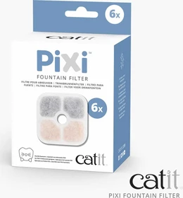 Catit Ersatzfilter für PIXI Trinkbrunnen, 6er-Pack