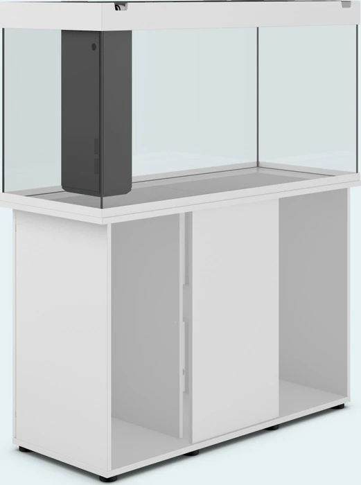 Juwel Rio 350 LED Aquarium-Set mit Unterschrank, weiß/weiß, 350l