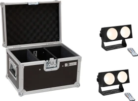 Eurolite Set 2x LED CBB-2 COB WW Leiste + Case