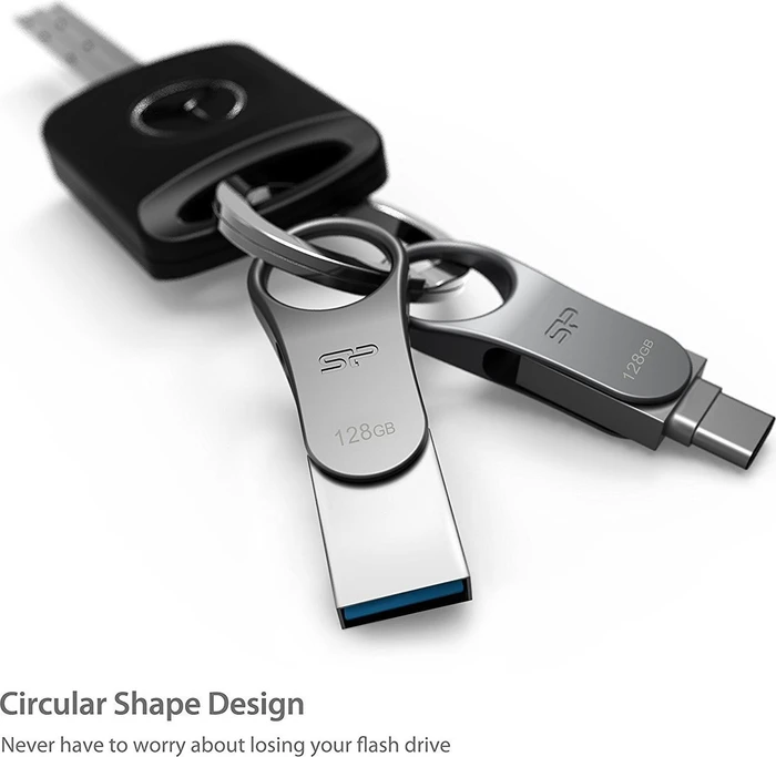 Silicon Power Mobile C80 128GB, USB-A + USB-C, USB 3.2 Gen 1×1
