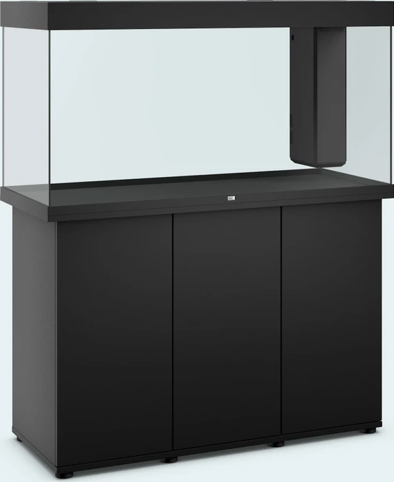 Juwel Rio 350 LED Aquarium-Set mit Unterschrank, schwarz/schwarz, 350l