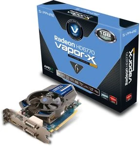 Sapphire Vapor-X Radeon HD 6770, 1GB GDDR5, 2x DVI, HDMI, DP, lite retail