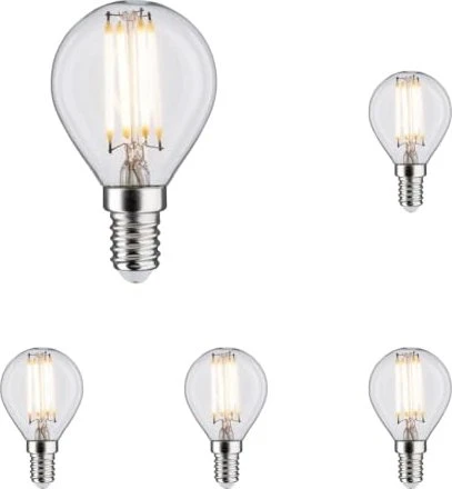 Paulmann Filament LED Tropfen E14 4.8W/827 warmweiß klar