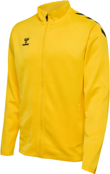 hummel Core XK Poly Zip Sweat Trainingsjacke sports yellow