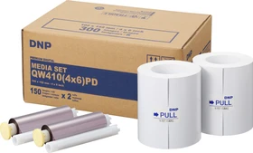 DNP Mediaset QW410(4x6)PD Fotopapier, 10x15cm, 300 Blatt