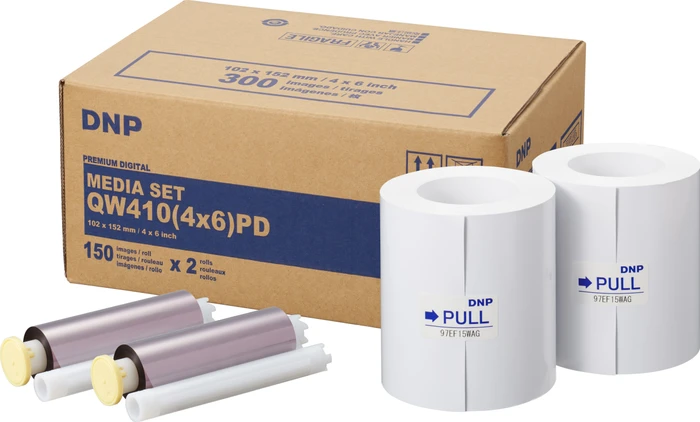 DNP Papier 300 Bilder Premium 10x15 für DP-QW410