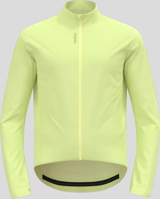 Odlo Zeroweight Performance Knit Fahrradjacke shadow lime (Herren)