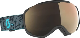 Scott Faze II LS black/cyan blue-light sensitive bronze chrome