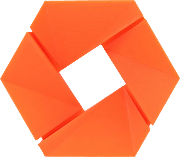 3DJake ABS, orange, Spule, 1.75mm, 2.30kg