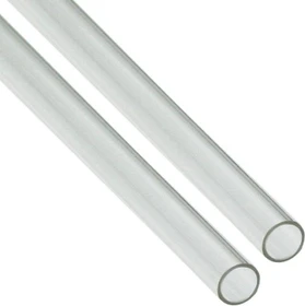 Nanoxia CF PETG Hard Tube, 100cm 12/10mm klar, 2-fach (CF-PETG12)