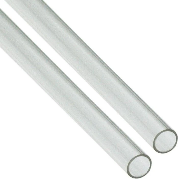 Nanoxia CF PETG Hard Tube, 100cm 12/10mm klar, 2-fach