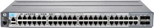 HPE Aruba 2920 48G Rackmount Gigabit Managed Stacking Switch, 44x RJ-45, 4x RJ-45/SFP, 2x Erweiterungsslot